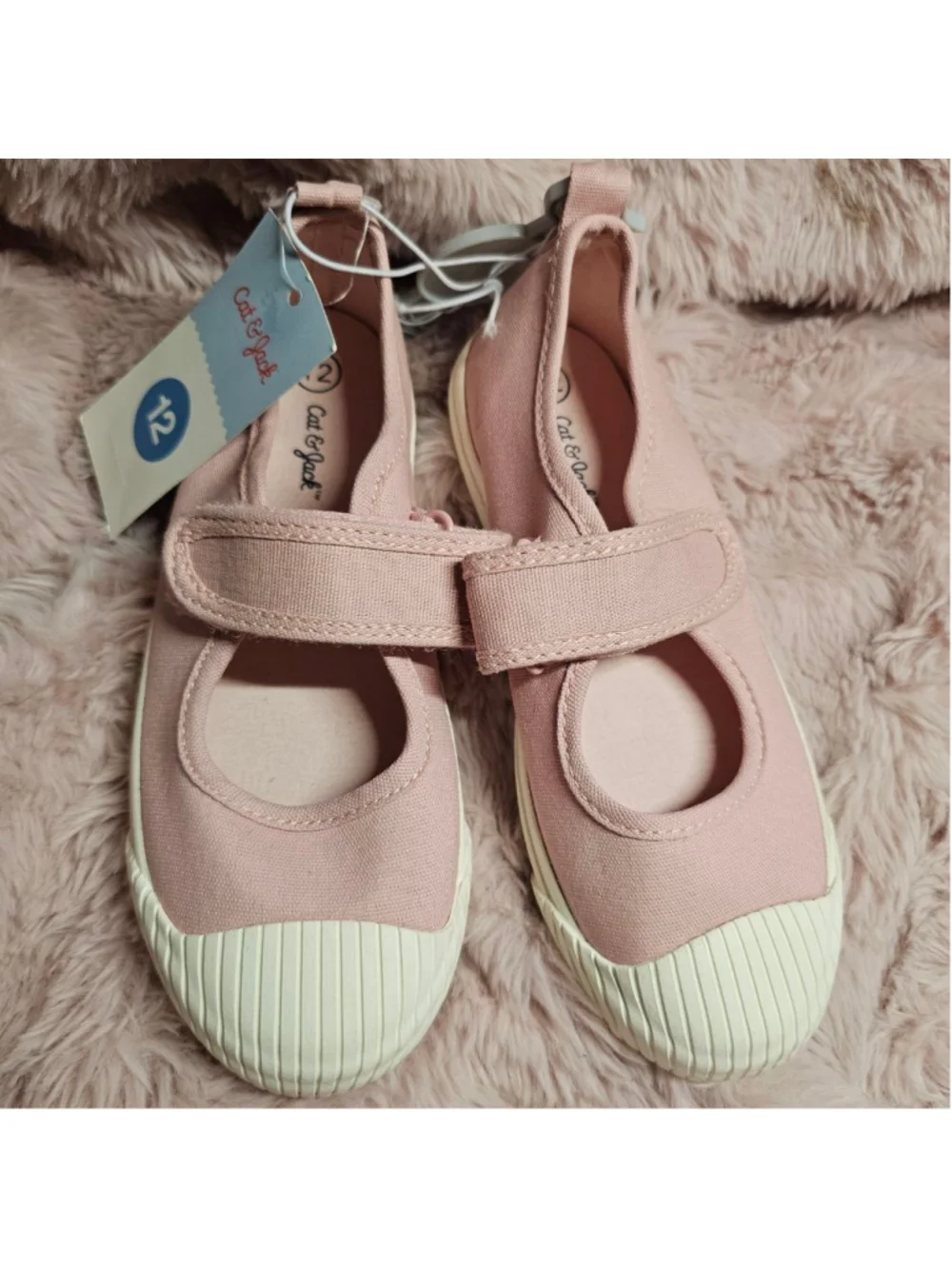 3 Pairs - New Cat & Jack velcro shoes